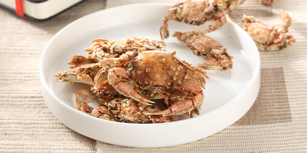  Baked crabs